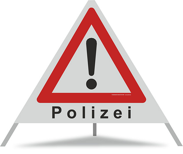 Gefahrenstelle - Polizei